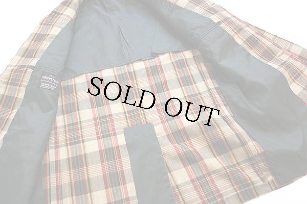 画像5: 60s CRICKETEER マドラスチェック コットン テーラードジャケット (5)