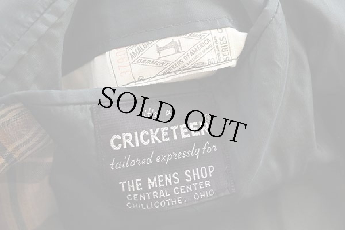 画像4: 60s CRICKETEER マドラスチェック コットン テーラードジャケット (4)