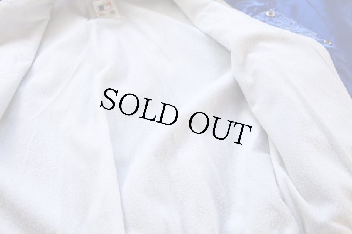 画像5: 80s USA製 Felco MLB Royals パッチ付き ナイロンスタジャン 青 (5)