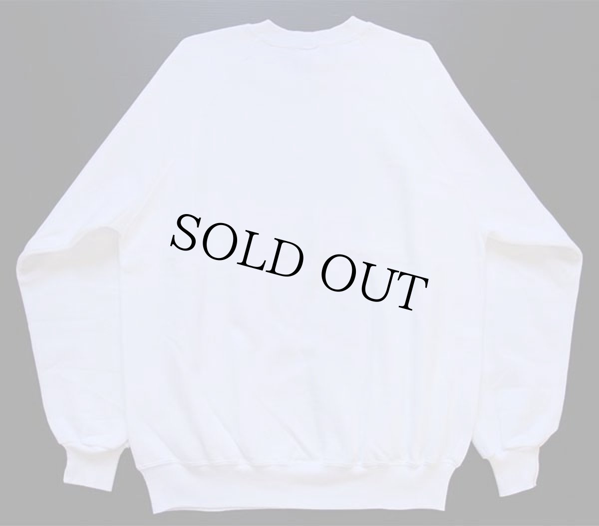 画像2: 80s USA製 JERZEES 無地 スウェット 白 XL★ブランク (2)