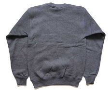 画像3: デッドストック★90s USA製 STURDY SWEATS by Leeリー 無地 スウェット チャコールグレー BOYS XL (3)