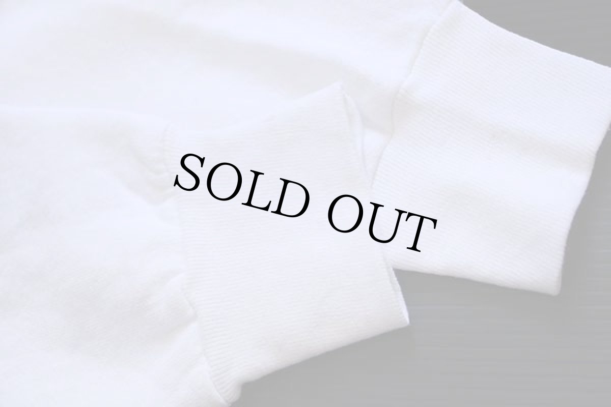 画像6: 90s USA製 FRUIT OF THE LOOM 無地 スウェット 白 L★ブランク (6)