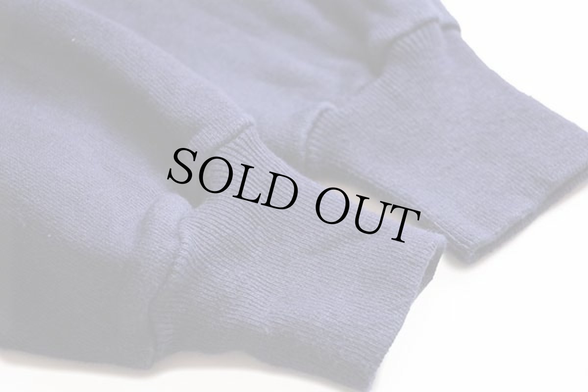 画像4: 70s USA製 Healthknit 無地 スウェット ナス紺 (4)