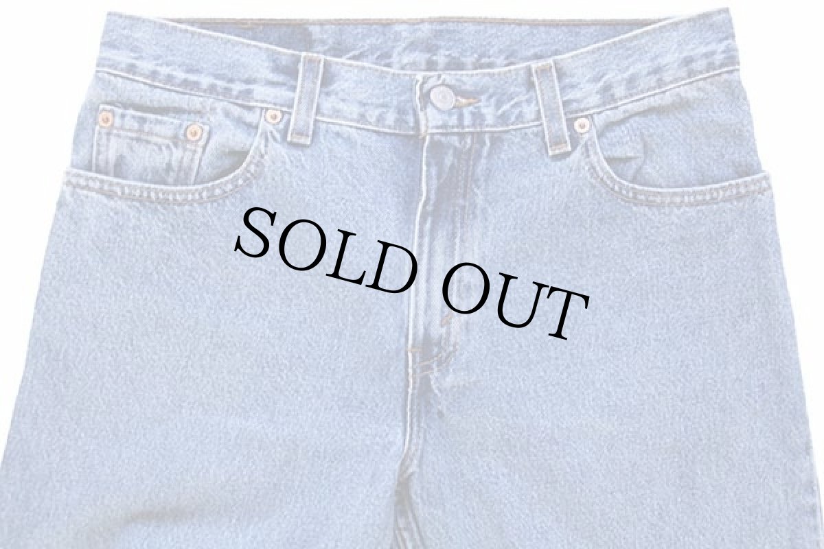 画像4: 00s USA製 Levi'sリーバイス 555 デニムパンツ 11 JR.M (4)