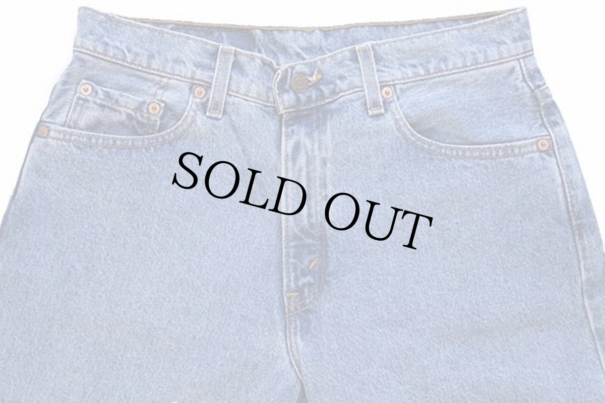 画像4: 90s USA製 Levi'sリーバイス 555 デニムパンツ 11 SHT (4)