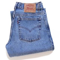 画像1: 00s USA製 Levi'sリーバイス 555 デニムパンツ 11 JR.M (1)