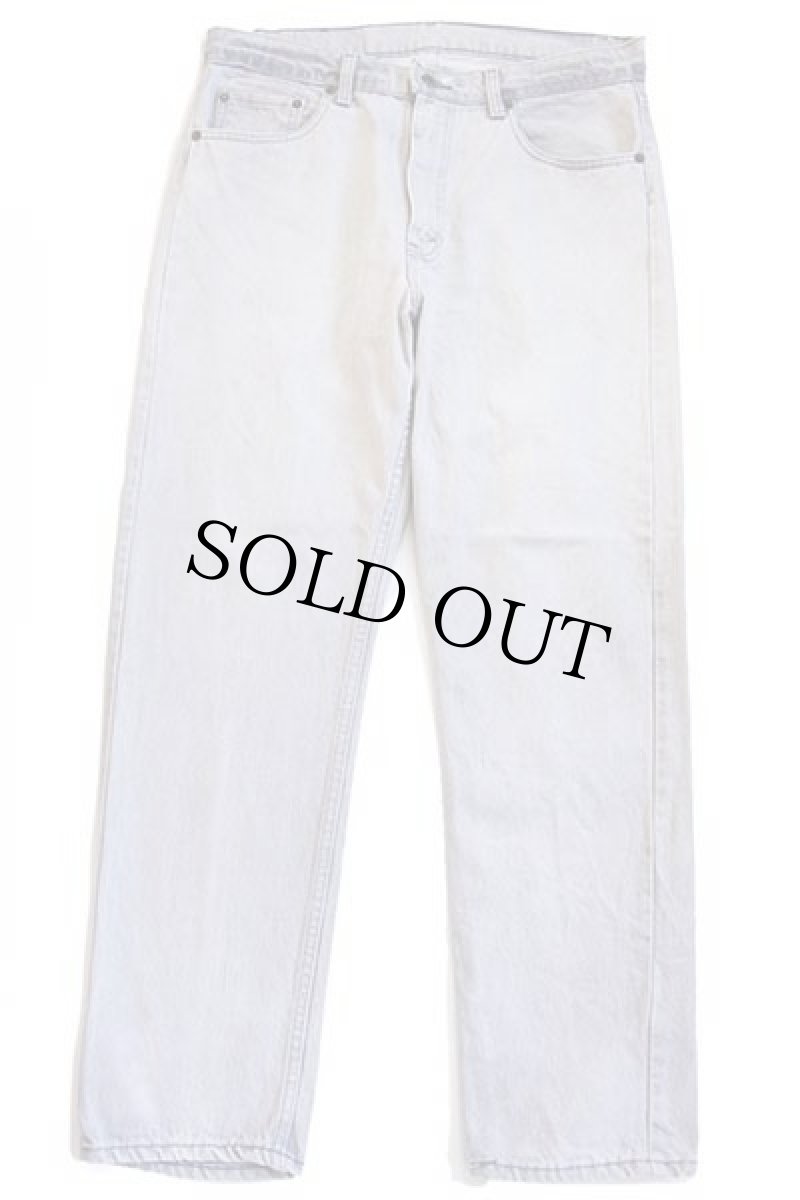 画像2: 80s USA製 Levi'sリーバイス 505 グレー デニムパンツ w36 L30 (2)