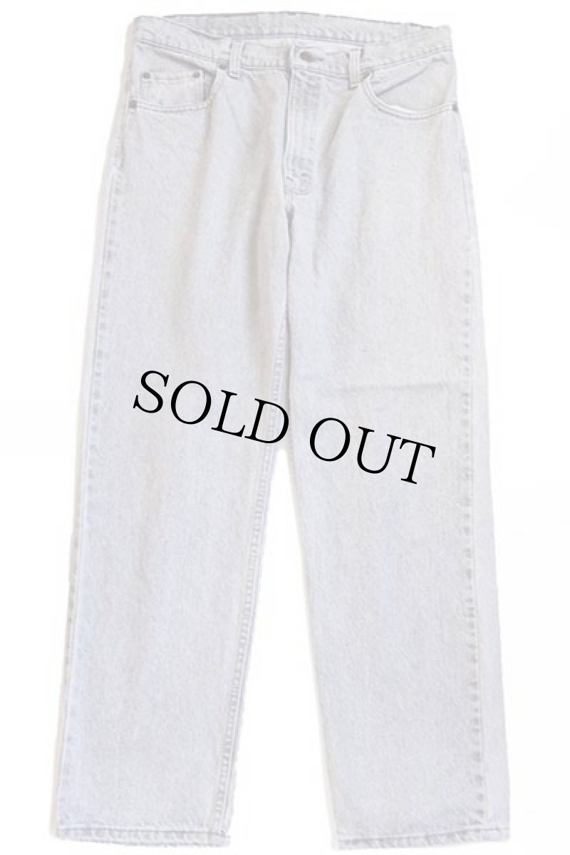 画像2: 90s USA製 Levi'sリーバイス 506 グレー デニムパンツ w36 L30 (2)