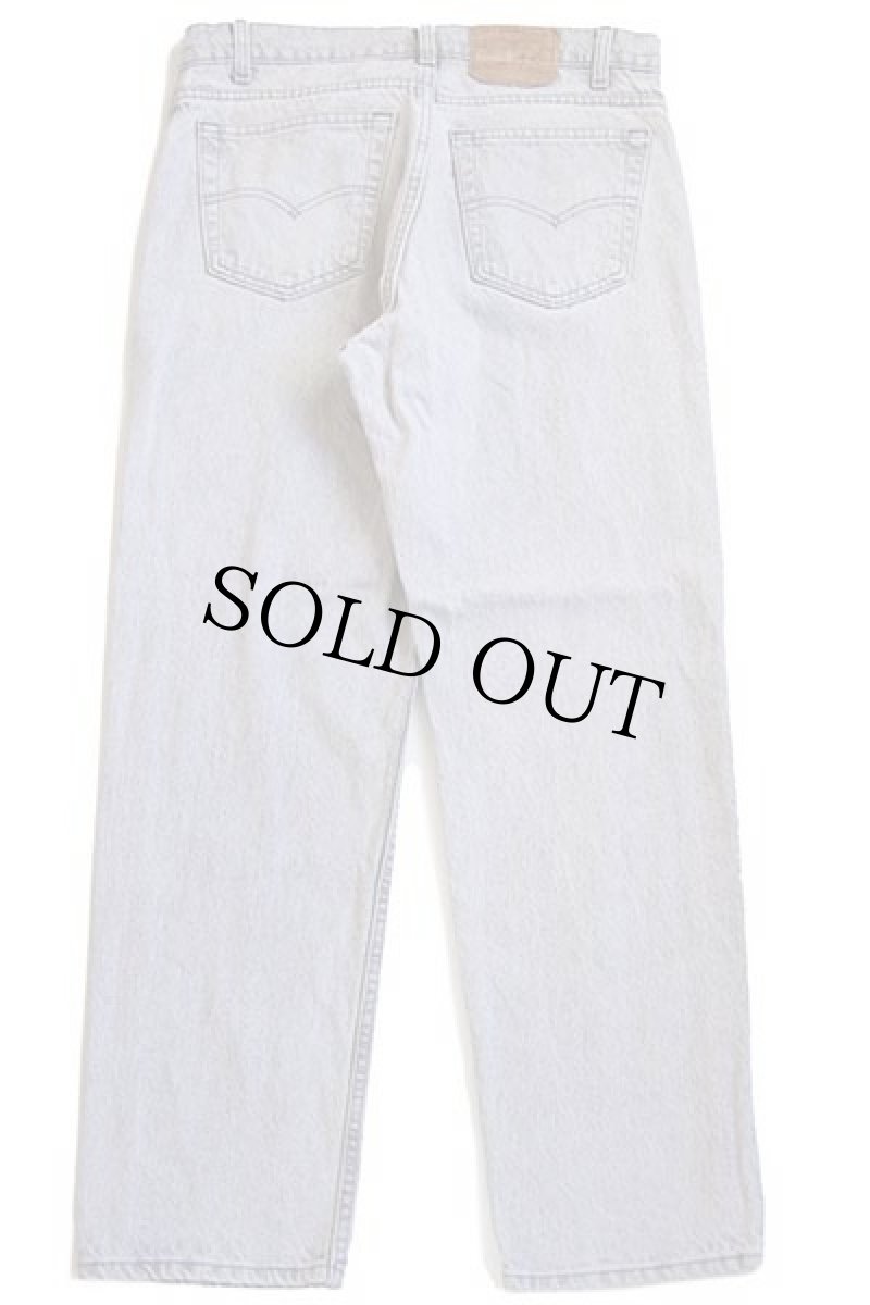 画像3: 90s USA製 Levi'sリーバイス 506 グレー デニムパンツ w36 L30 (3)