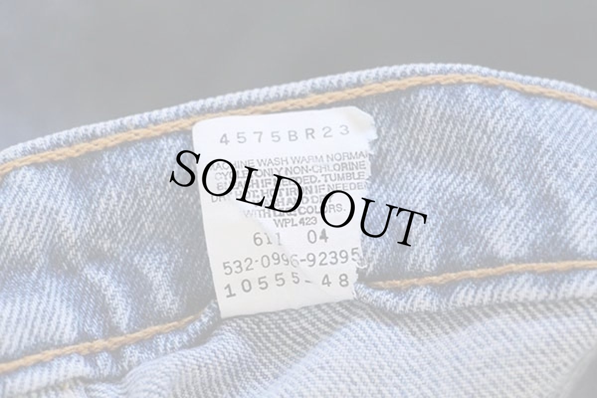 画像8: 90s USA製 Levi'sリーバイス 555 デニムパンツ 11 SHT (8)