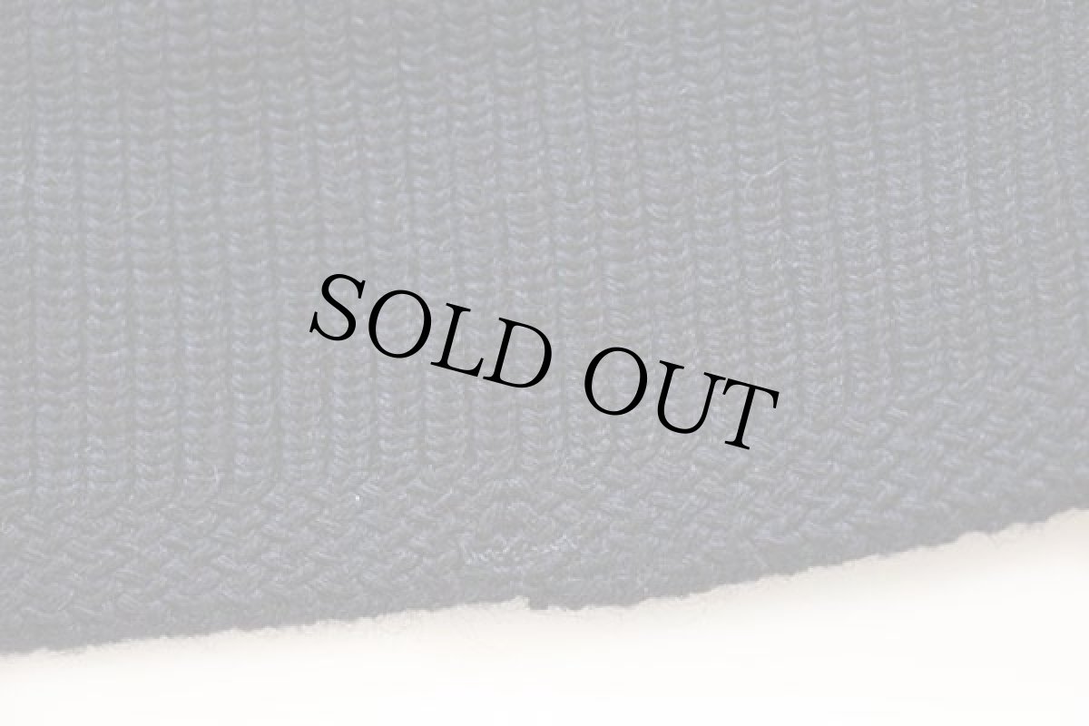 画像4: ビンテージ 米軍 U.S.NAVY ウール ワッチキャップ 黒★ニットキャップ (4)