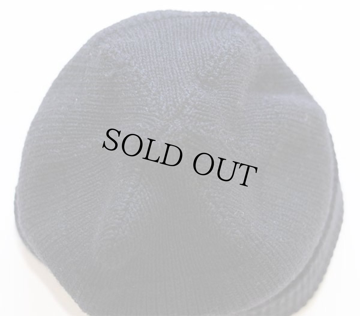 画像3: ビンテージ 米軍 U.S.NAVY ウール ワッチキャップ 黒★ニットキャップ (3)