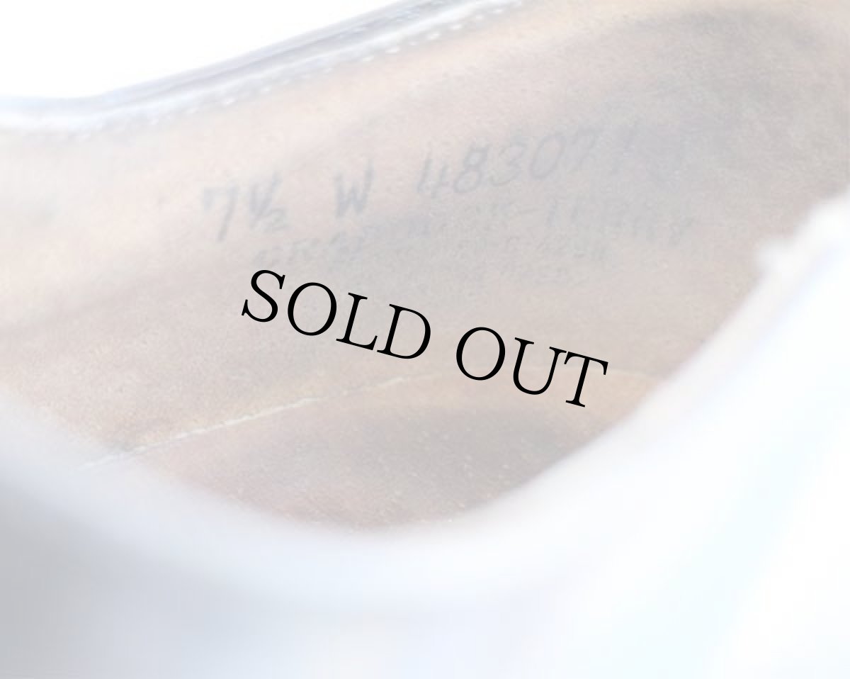 画像5: 80s 米軍 サービスシューズ 7.5W (5)