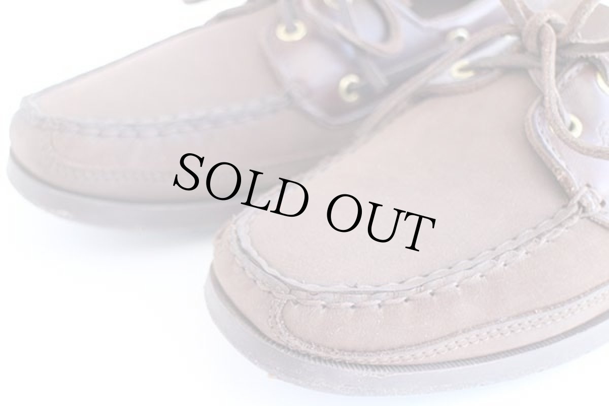 画像7: USA製 Dexter モカシン ヌバック レザー デッキシューズ 焦げ茶 9.5M (7)