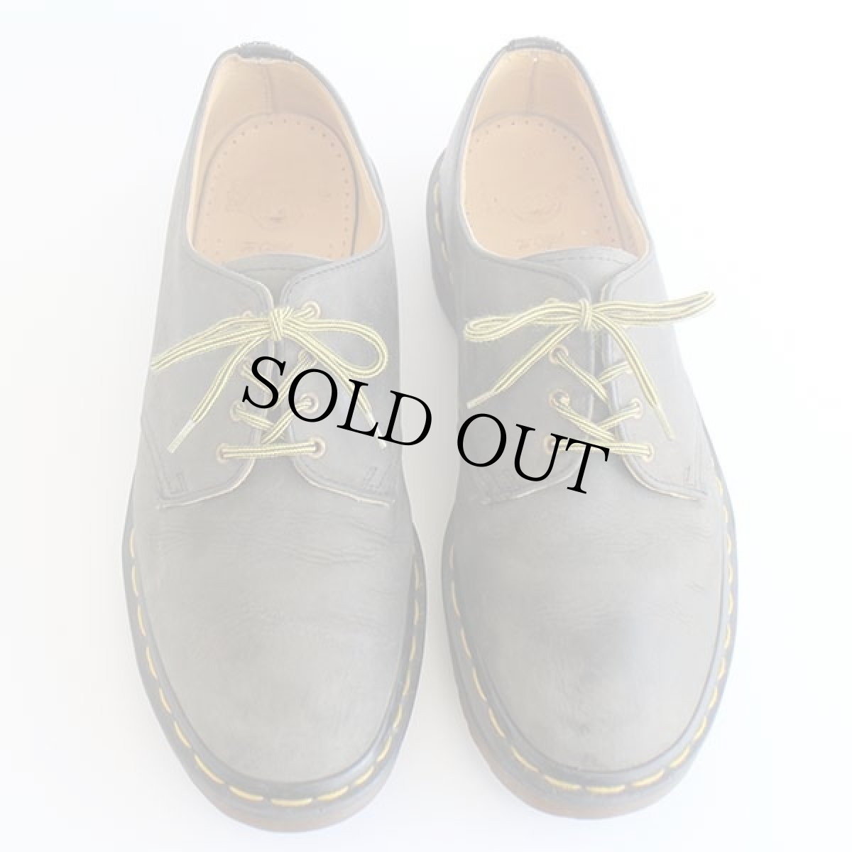 画像3: 英国製 DR.MARTENSドクターマーチン 4ホール ヌバック レザーシューズ チャコールグレー UK9 (3)