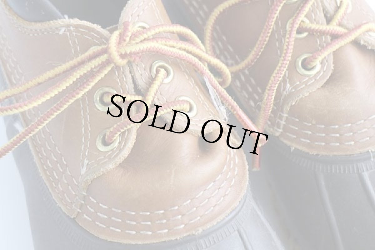 画像9: L.L.Bean 3ホール ビーンブーツ ガムシューズ タン×ブラウン (9)