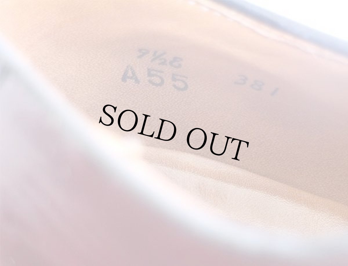 画像6: 80s Mason Shoes サドルシューズ バーガンディ×ブラック 9.5E★レザーシューズ 革靴 (6)