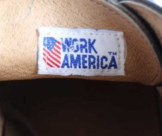 画像5: 80s USA製 WORK AMERICA ポストマン チャッカブーツ 黒 11D★レザーシューズ  革靴 (5)
