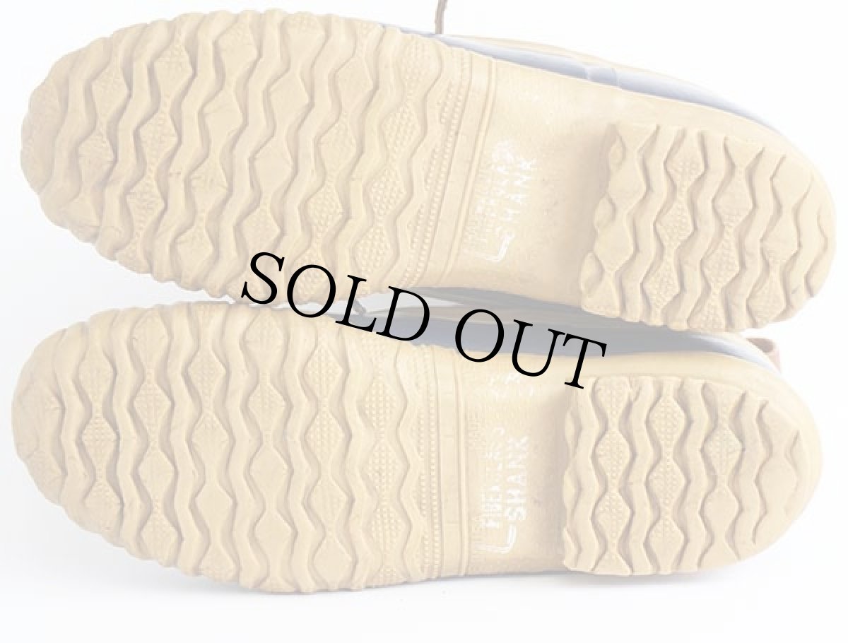 画像4: USA製 LaCrosseラクロス 5ホール ガムシューズ ブラウン×ネイビー 9★ビーンブーツ (4)