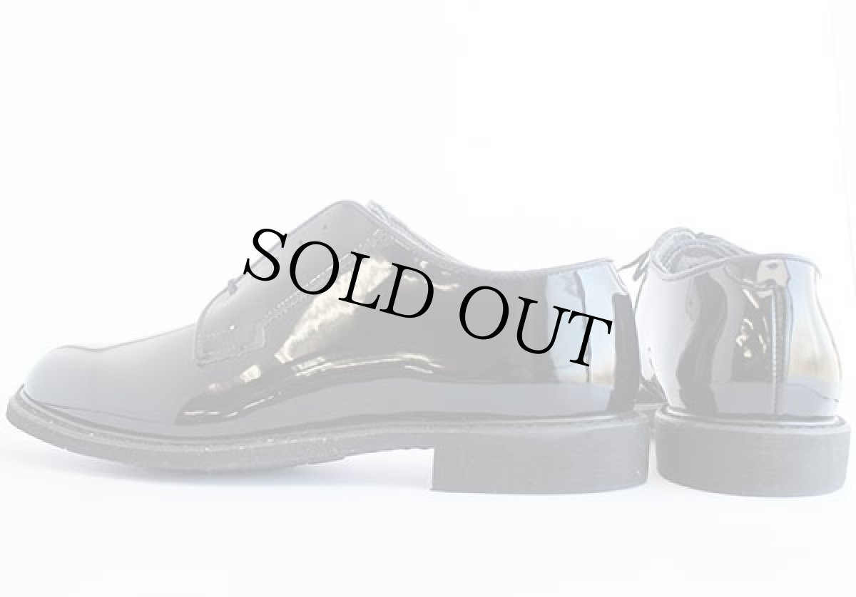 画像2: デッドストック★00s BATESベイツ パテント ドレスシューズ ブラック 10.5 E★エナメル (2)