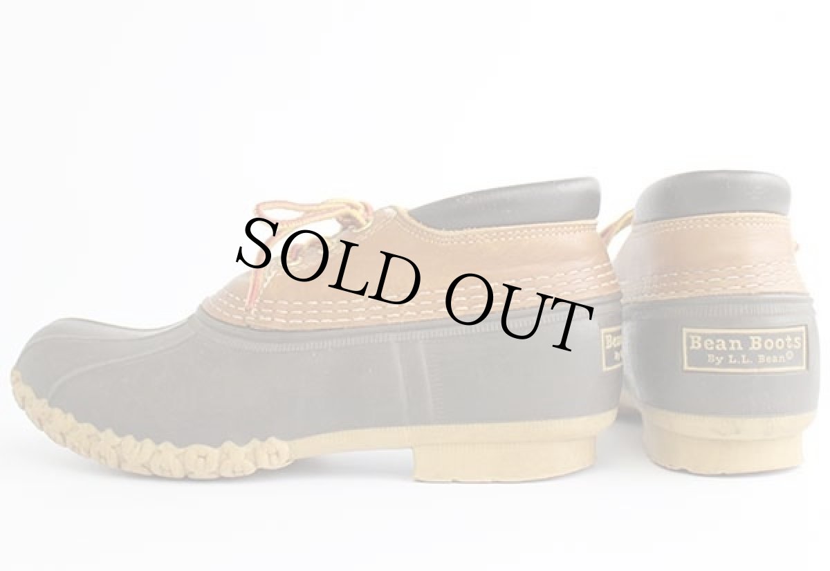 画像2: L.L.Bean 3ホール ビーンブーツ ガムシューズ タン×ブラウン (2)