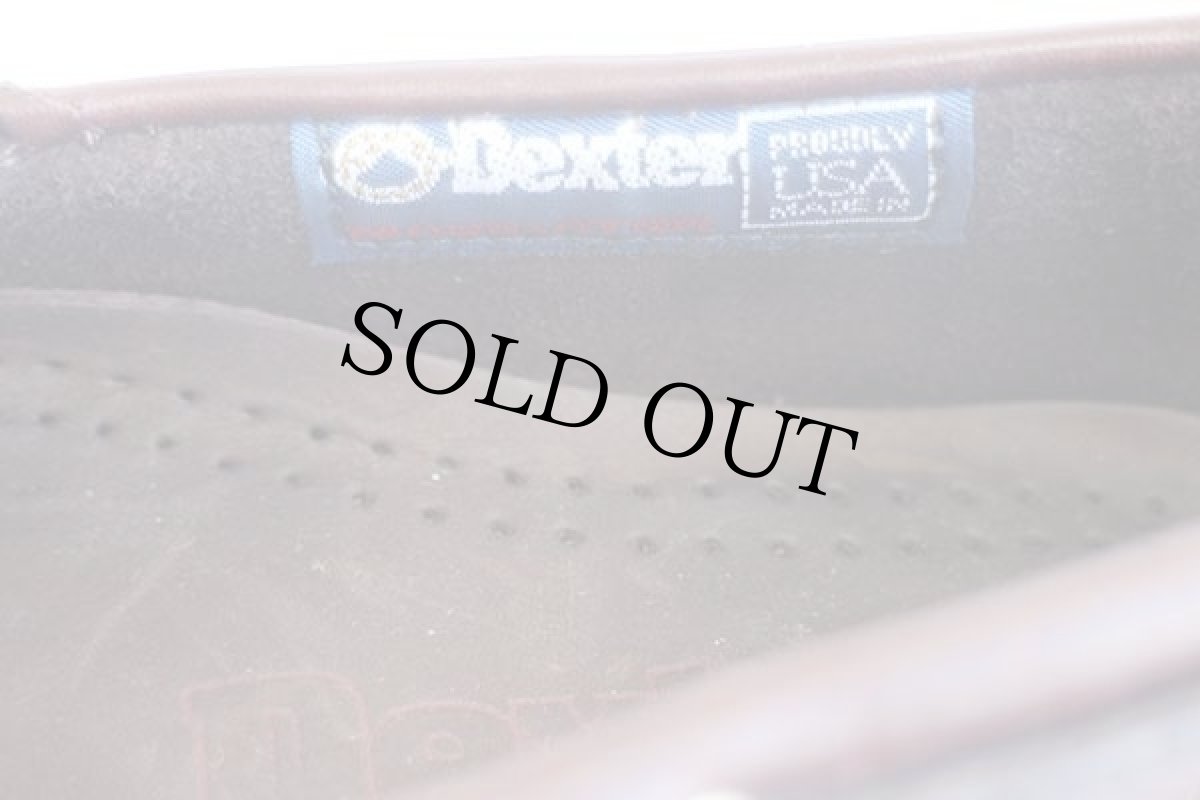 画像5: USA製 Dexter モカシン ヌバック レザー デッキシューズ 焦げ茶 9.5M (5)