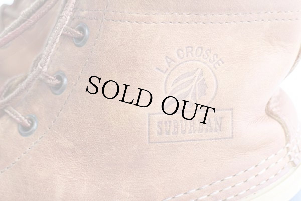 画像6: USA製 LaCrosseラクロス 5ホール ガムシューズ ブラウン×ネイビー 9★ビーンブーツ (6)