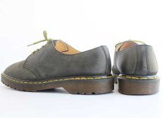 画像2: 英国製 DR.MARTENSドクターマーチン 4ホール ヌバック レザーシューズ チャコールグレー UK9 (2)