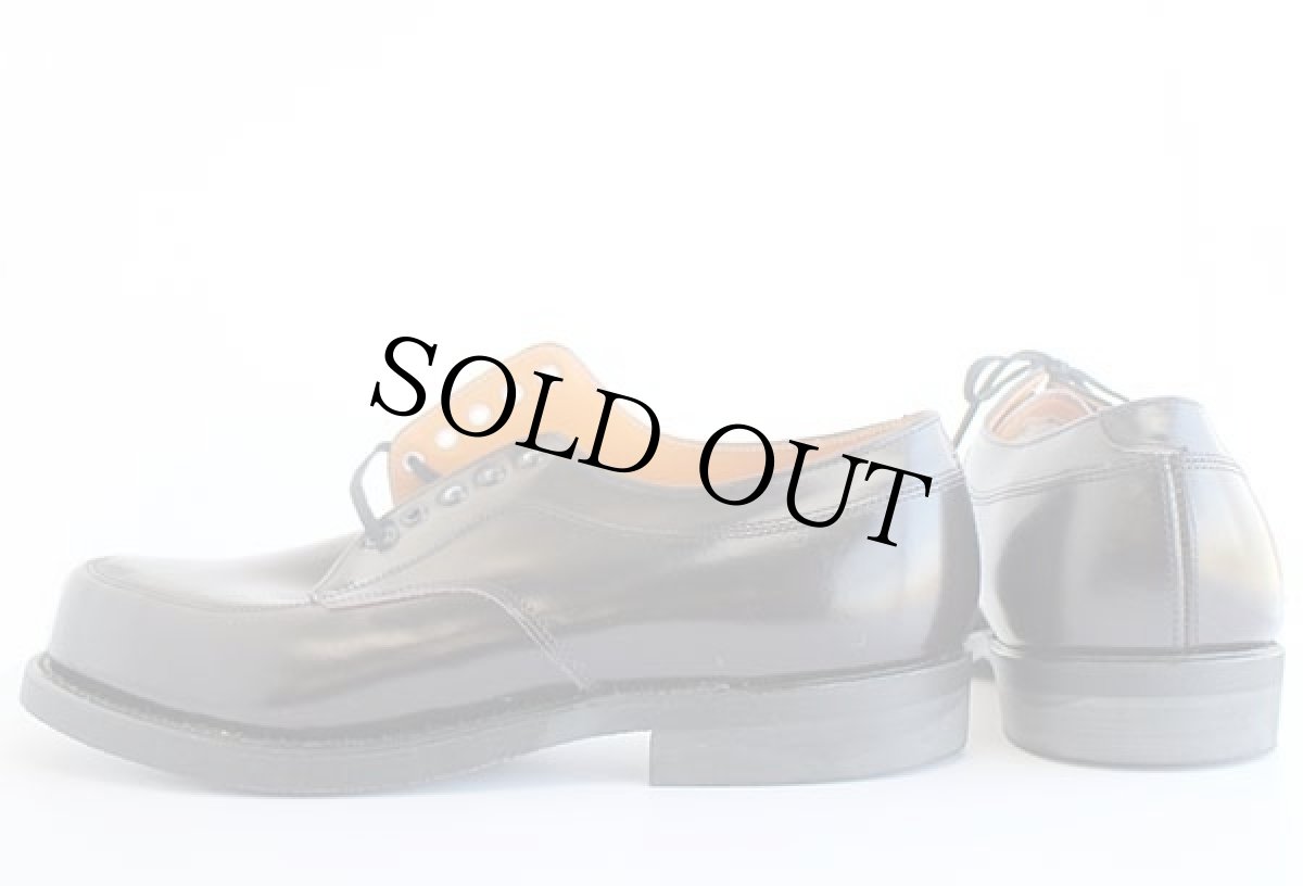 画像2: デッドストック★70s MASON SHOE Uチップ/モックトゥ レザーシューズ バーガンディ 9.5 3E★革靴 (2)