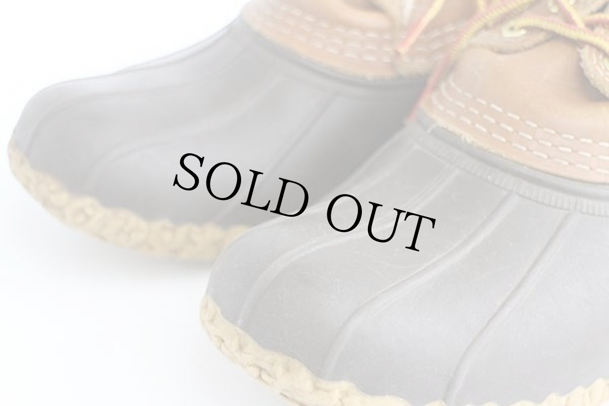 画像7: L.L.Bean 3ホール ビーンブーツ ガムシューズ タン×ブラウン (7)