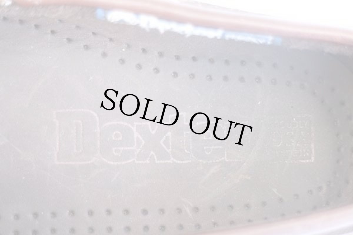 画像6: USA製 Dexter モカシン ヌバック レザー デッキシューズ 焦げ茶 9.5M (6)