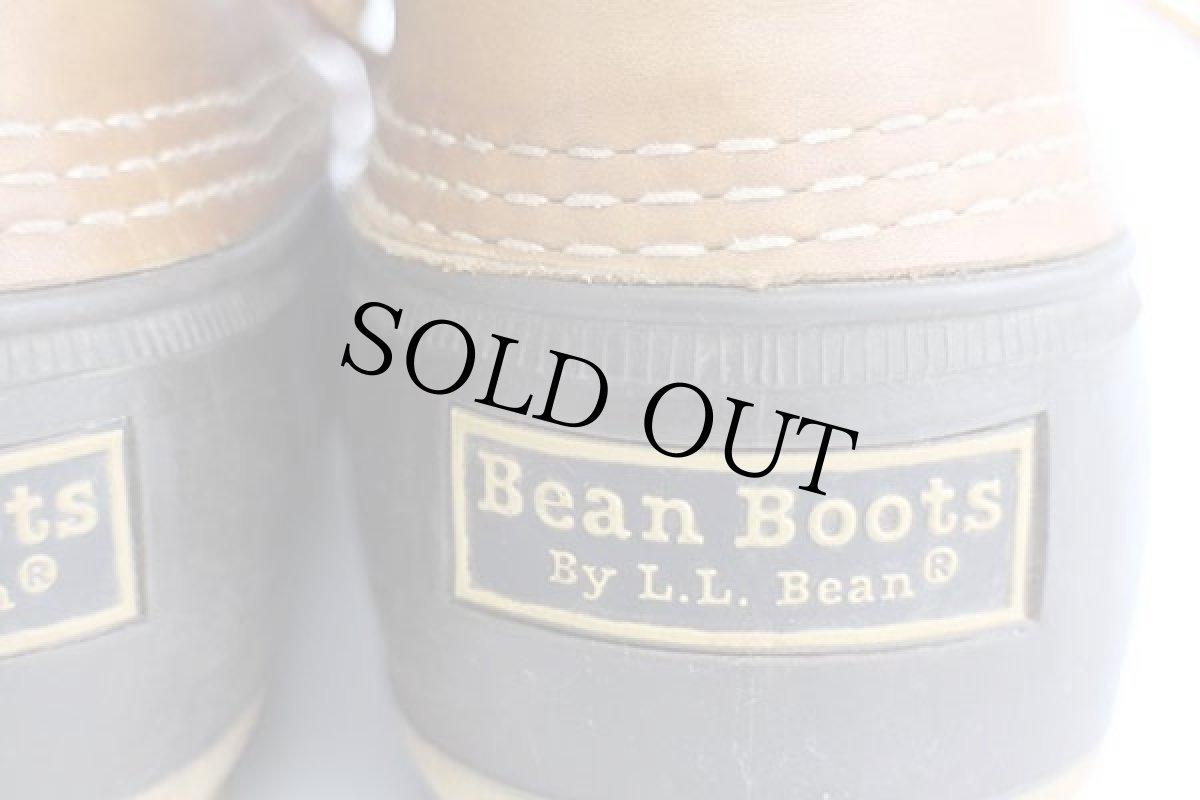 画像5: L.L.Bean 3ホール ビーンブーツ ガムシューズ タン×ブラウン (5)