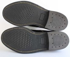 画像4: デッドストック★70s MASON SHOE Uチップ/モックトゥ レザーシューズ バーガンディ 9.5 3E★革靴 (4)