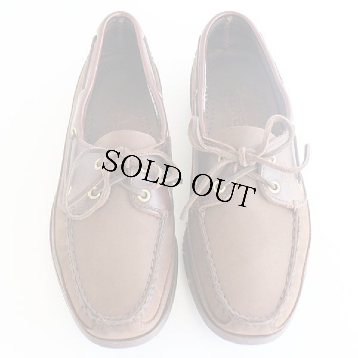 画像3: USA製 Dexter モカシン ヌバック レザー デッキシューズ 焦げ茶 9.5M (3)