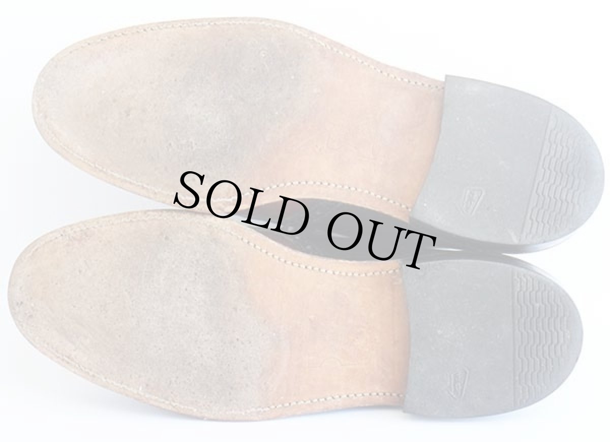 画像4: 80s Mason Shoes サドルシューズ バーガンディ×ブラック 9.5E★レザーシューズ 革靴 (4)