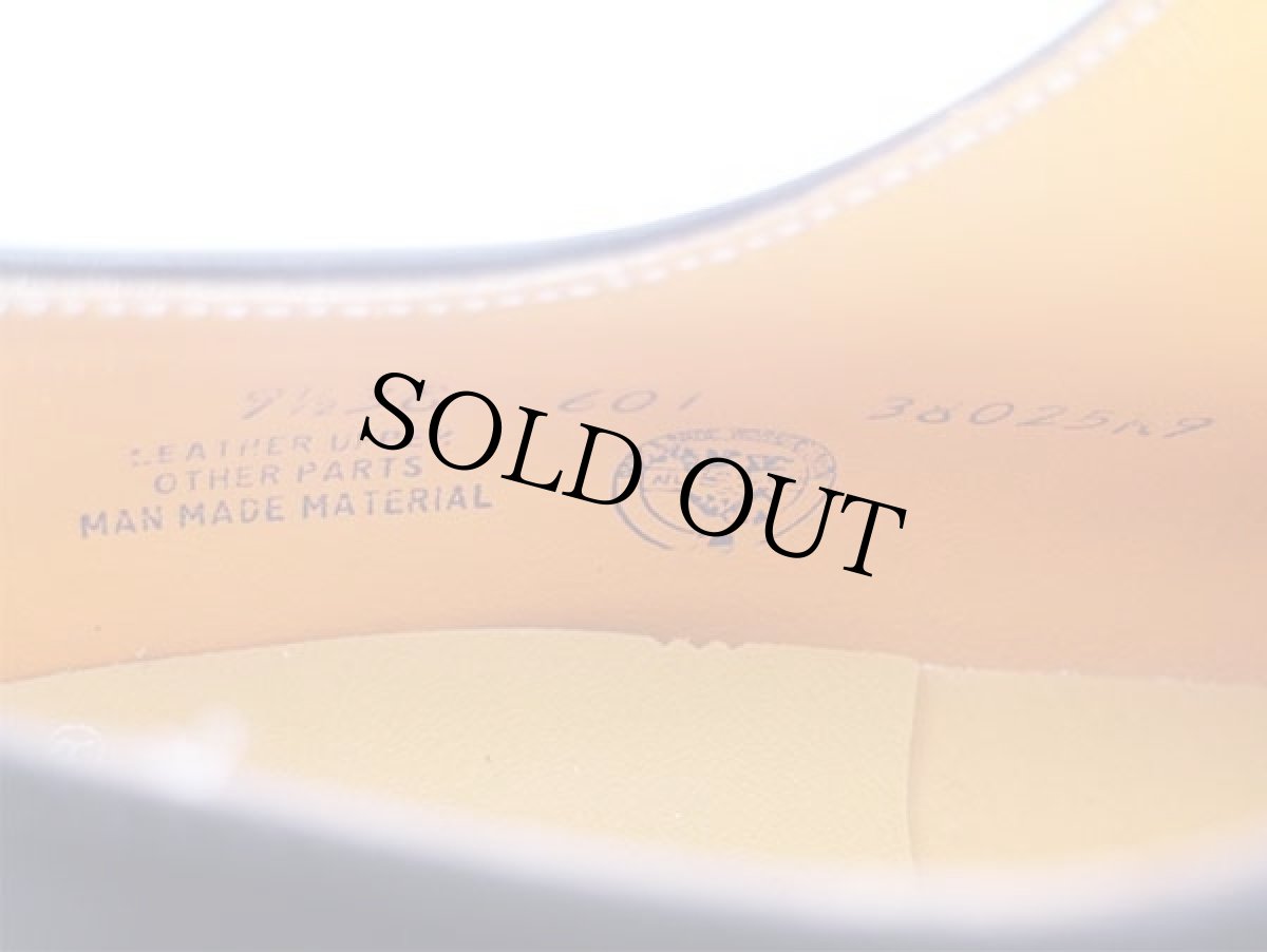 画像7: デッドストック★70s MASON SHOE Uチップ/モックトゥ レザーシューズ バーガンディ 9.5 3E★革靴 (7)