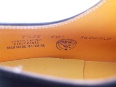 画像7: デッドストック★70s MASON SHOE Uチップ/モックトゥ レザーシューズ バーガンディ 9.5 3E★革靴 (7)