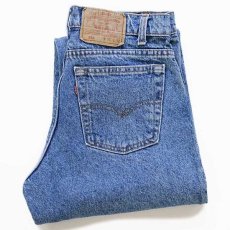 画像1: 90s USA製 Levi'sリーバイス 550 デニムパンツ w31 L32 (1)