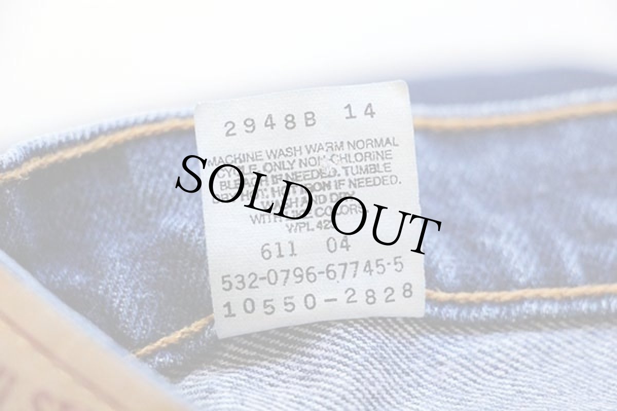 画像8: 90s USA製 Levi'sリーバイス 550 デニムパンツ 7 MED (8)