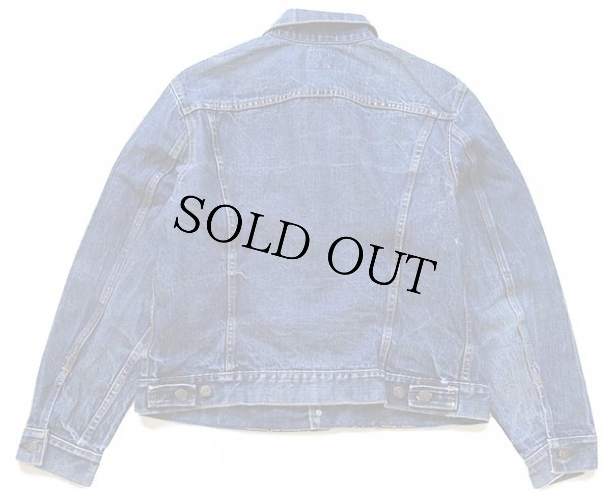 画像2: 60s USA製 LEVI'Sリーバイス 70505 BIGE デニムジャケット 44 (2)