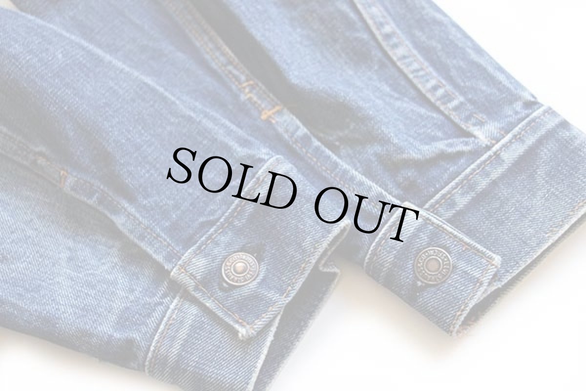 画像7: 60s USA製 LEVI'Sリーバイス 70505 BIGE デニムジャケット 44 (7)