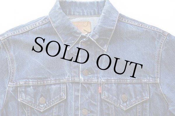 60s USA製 LEVI'Sリーバイス 70505 BIGE デニムジャケット 44