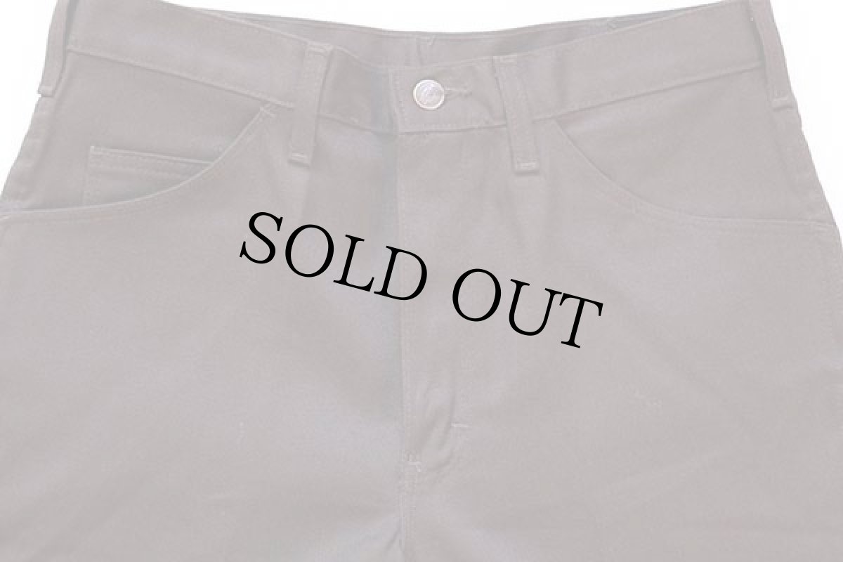 画像4: デッドストック★00s Dickiesディッキーズ ツイル ジーンズ ワークパンツ 焦げ茶 w32 L32 (4)
