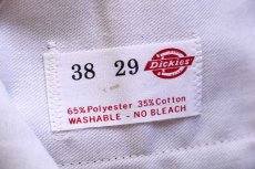 画像6: デッドストック★70s USA製 Dickiesディッキーズ 874V ワークパンツ 焦げ茶 w38 L29 (6)