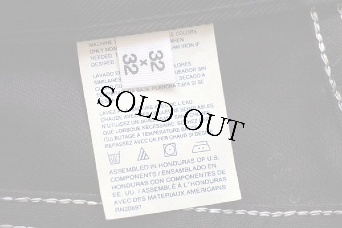 画像6: デッドストック★00s Dickiesディッキーズ ツイル ジーンズ ワークパンツ 焦げ茶 w32 L32 (6)