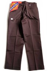 画像3: デッドストック★70s USA製 Dickiesディッキーズ 874V ワークパンツ 焦げ茶 w38 L29 (3)