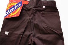 画像5: デッドストック★70s USA製 Dickiesディッキーズ 874V ワークパンツ 焦げ茶 w38 L29 (5)