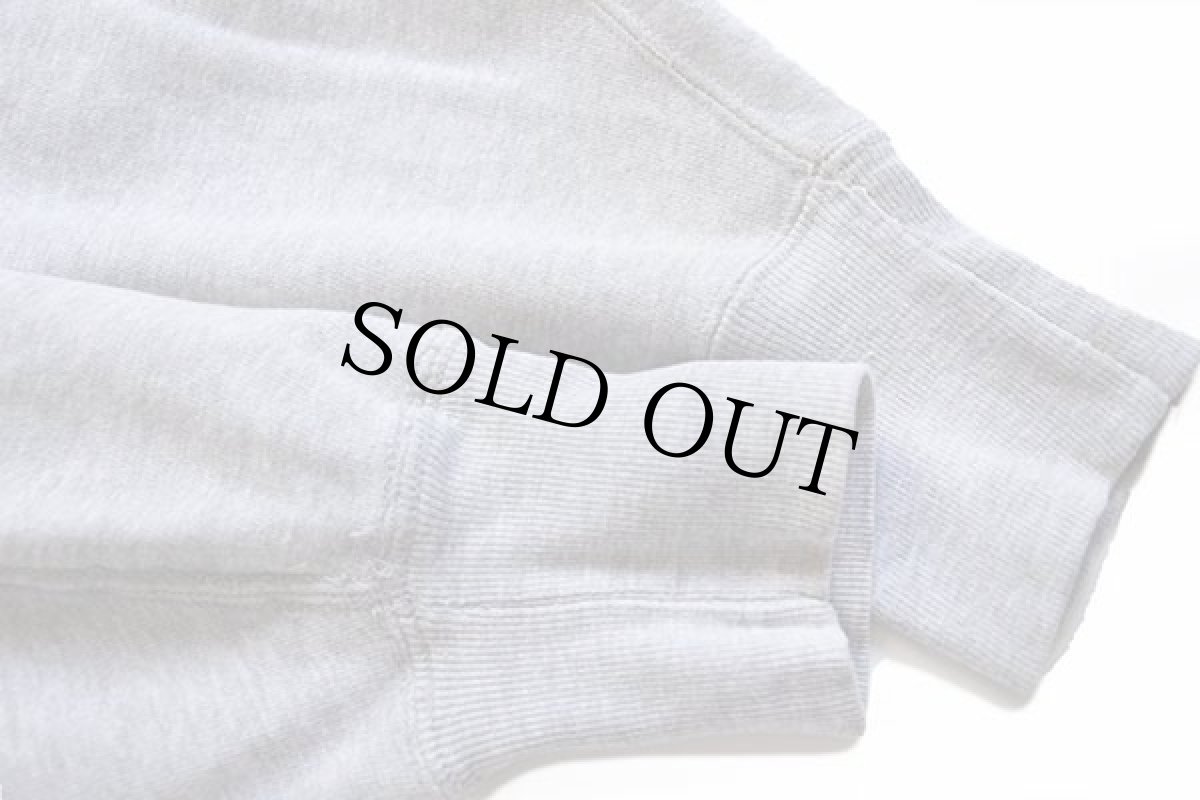 画像7: 80s USA製 Championチャンピオン Ohio State リバースウィーブ スウェットパーカー 杢グレー M★オールドイングリッシュ (7)