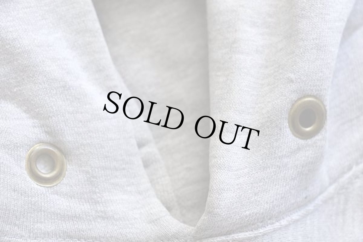 画像6: 80s USA製 Championチャンピオン Ohio State リバースウィーブ スウェットパーカー 杢グレー M★オールドイングリッシュ (6)