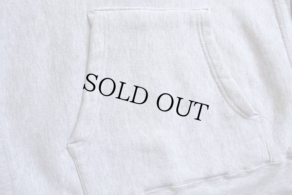 画像5: 80s USA製 Championチャンピオン Ohio State リバースウィーブ スウェットパーカー 杢グレー M★オールドイングリッシュ (5)